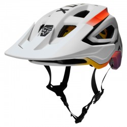 KASK ROWEROWY FOX SPEEDFRAME VNISH WHITE  ENDURO CROSS