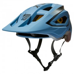 KASK ROWEROWY FOX SPEEDFRAME VNISH DUSTY BLUE  ENDURO CROSS