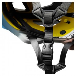 KASK ROWEROWY FOX SPEEDFRAME VNISH DUSTY BLUE  ENDURO CROSS