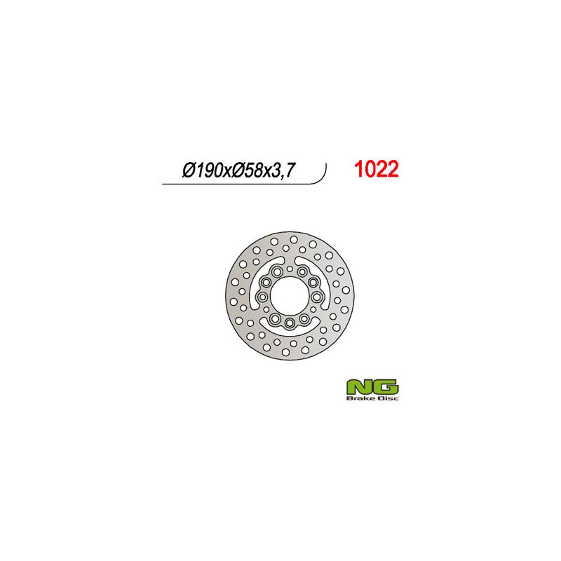NG TARCZA HAMULCOWA TYŁ APRILIA 50 SKUTER,CPI,BETA,GENERIC,GILERA,PEU