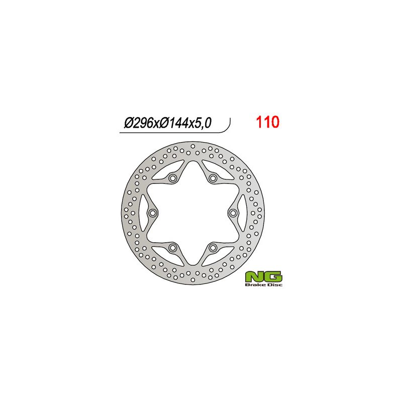 NG TARCZA HAMULCOWA PRZÓD HONDA CB 500, CBF 500/600, VFR 750, VT 750 