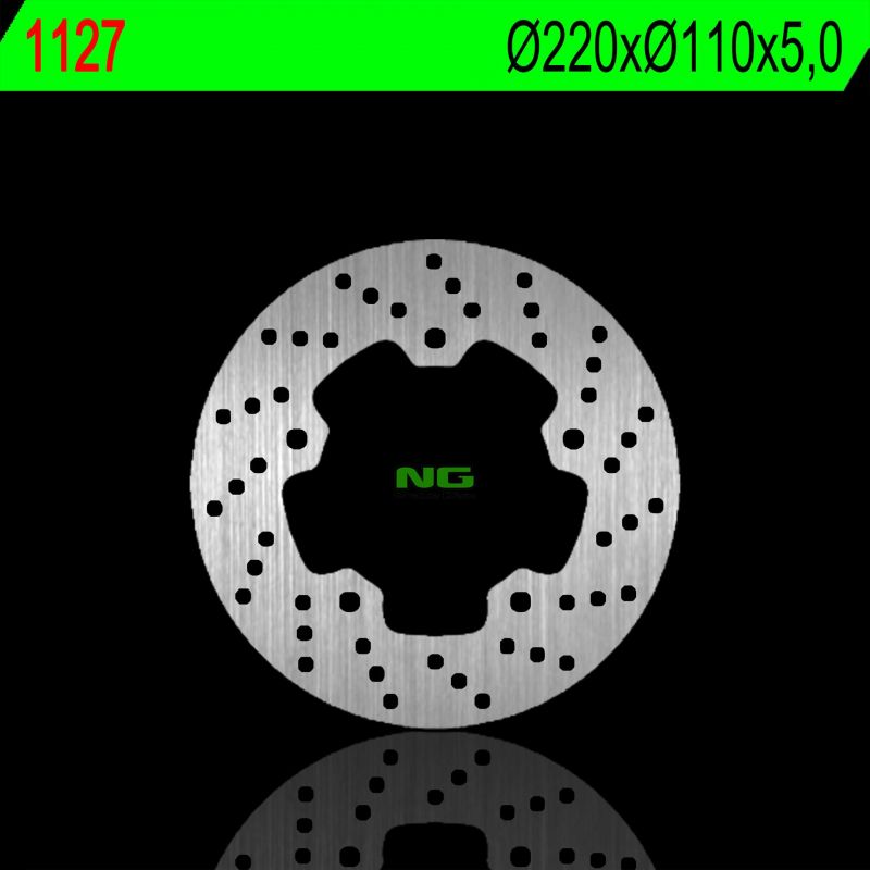 NG TARCZA HAMULCOWA TYŁ SYM 125/200/250/300 05-18 (2250X110X5,0MM) (5