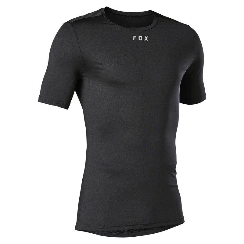 T-SHIRT TERMOAKTYWNY FOX TECBASE BLACK  ENDURO CROSS