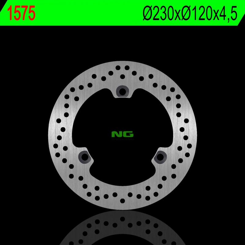 NG TARCZA HAMULCOWA TYŁ YAMAHA NMAX 125 15-22 (ABS) (230X120X4,5MM) (