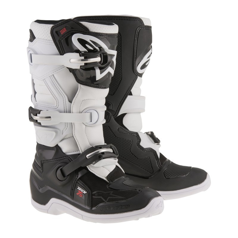 BUTY ALPINESTARS JUNIOR TECH 7S BLACK/WHITE 