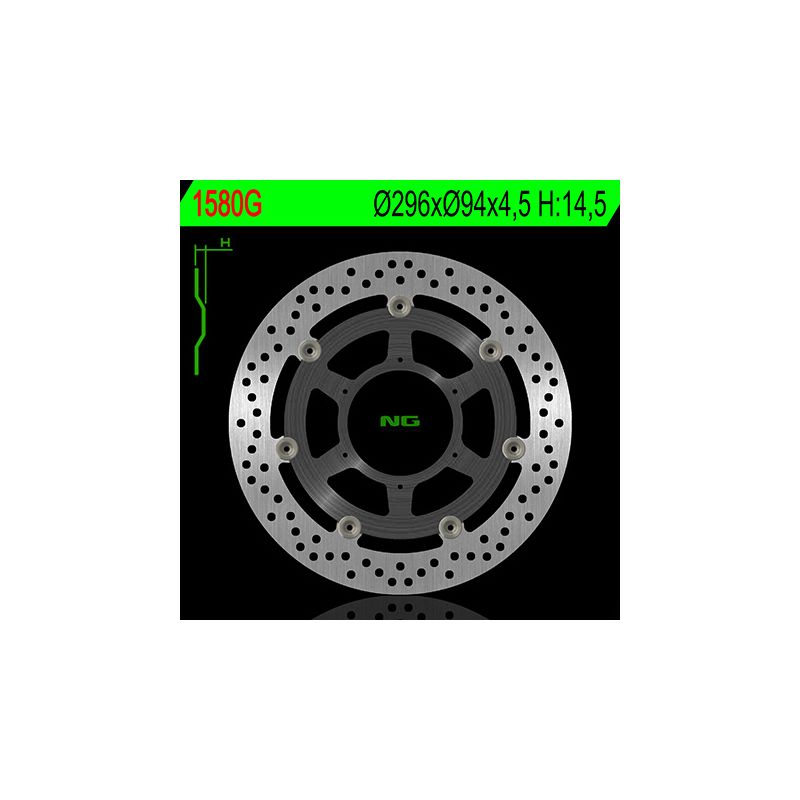 NG TARCZA HAMULCOWA PRZÓD HONDA CB 600F/S HORNET ABS 07-13, CBR 600F 