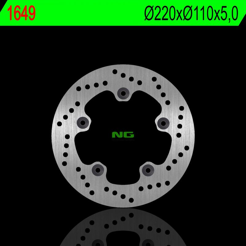 NG TARCZA HAMULCOWA TYŁ SUZUKI GSXR 1000 17-18 (220X110X5,0MM) (5X10,