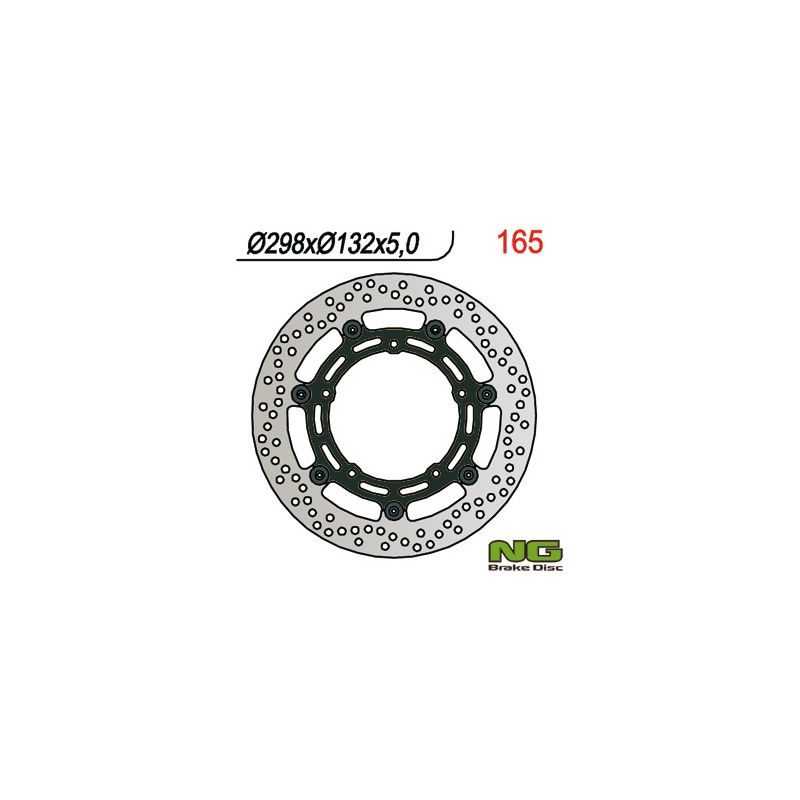 NG TARCZA HAMULCOWA PRZÓD YAMAHA FZ6/R6/MT03/MT07/MT09/XJ6 (NG165V) (