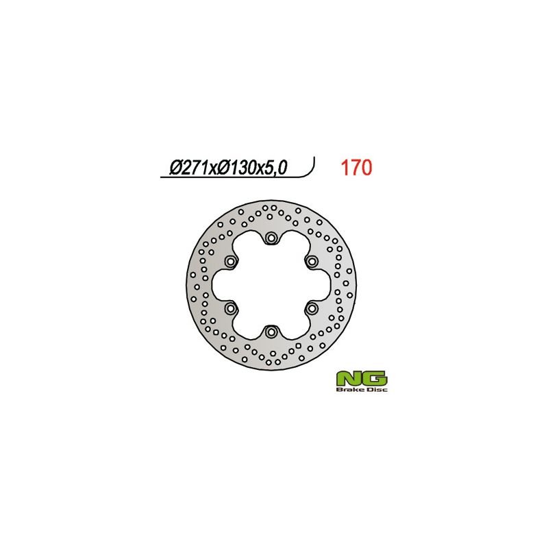 NG TARCZA HAMULCOWA PRZÓD KAWASAKI GPZ 500 S (90-03), GPZ 900R, GPZ60