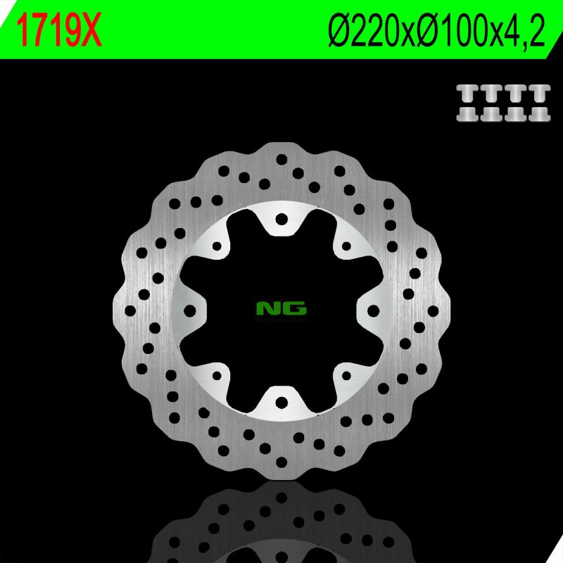 NG TARCZA HAMULCOWA TYŁ KAWASAKI ER F/N 05-17, KLE 650 ABS 07-14, Z 6
