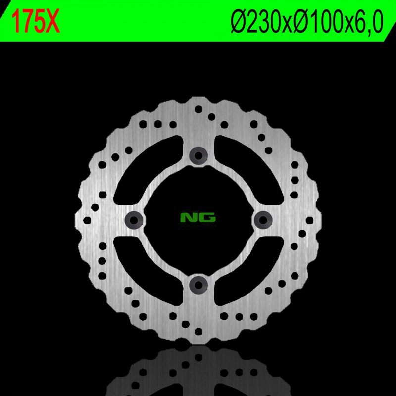 NG TARCZA HAMULCOWA TYŁ KAWASAKI ZR 750 ZEPHYR 92-97, ZX6R 95-97, ZZR