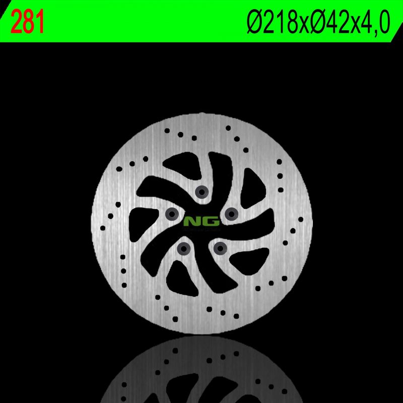 NG TARCZA HAMULCOWA PRZÓD ITALJET JACKPOT 125 01, JUPITER 125 02, MIL