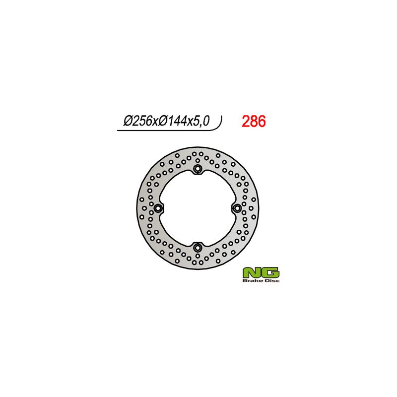NG TARCZA HAMULCOWA TYŁ HONDA XRV 750, XL 1000V, CBR 1100XX (256x144x