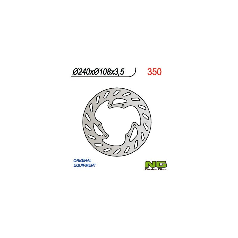 NG TARCZA HAMULCOWA PRZÓD HONDA CRF 250L 12-20, YAMAHA DT 50R 03-08 (