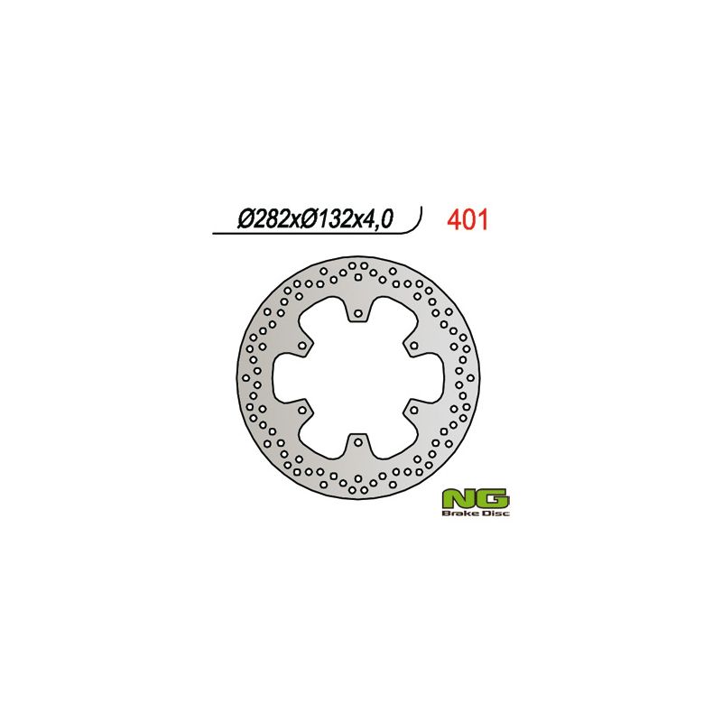 NG TARCZA HAMULCOWA PRZÓD YAMAHA TZR 50, T-MAX 500, TZR 50`00-05, XP 
