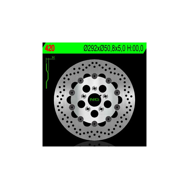 NG TARCZA HAMULCOWA PRZÓD HARLEY DAVIDSON 883/1200/1340/1450 (PŁYWAJ