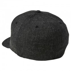 CZAPKA Z DASZKIEM FOX TRANSPOSITION FLEXFIT BLACK/ORANGE  ENDURO CROSS