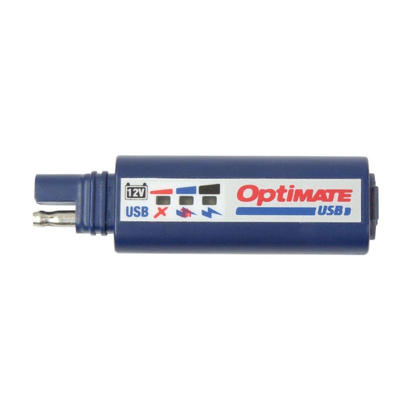 OPTIMATE ŁADOWARKA USB ZE ZŁĄCZEM SAE ORAZ WSKAŹNIKIEM NAŁADOWANI