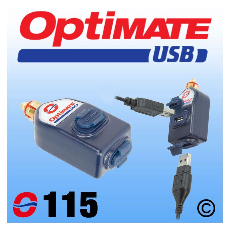 OPTIMATE ŁADOWARKA USB Z WTYCZKĄ DO GNIAZDKA DIN DO CAN-BUS BMW I Z 
