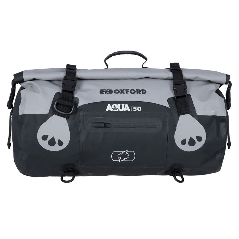 OXFORD TORBA AQUA T-50 ROLLBAG WODOODPORNA POJEMNOŚĆ 50L KOLOR CZARN