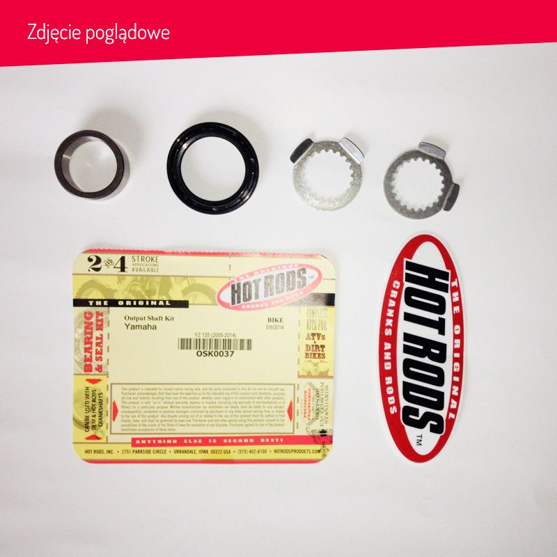 HOT RODS ZESTAW NAPRAWCZY WAŁKA ZDAWCZEGO HONDA TRX 450R (04-09), TRX