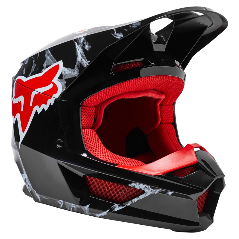 KASK FOX V1 KARRERA BLACK  ENDURO CROSS