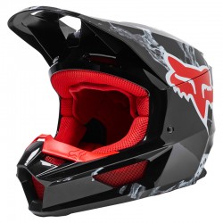KASK FOX V1 KARRERA BLACK  ENDURO CROSS