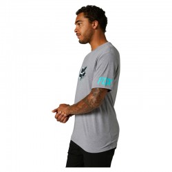 T-SHIRT FOX VENZ TECH HEATHER GRAPHITE  ENDURO CROSS