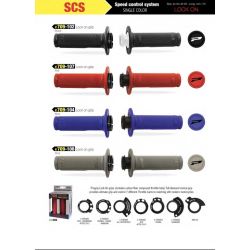 PROGRIP MANETKI PG709 OFF ROAD Z BLOKADĄ SCS LOCK-ON + 6 ADAPTERÓW R