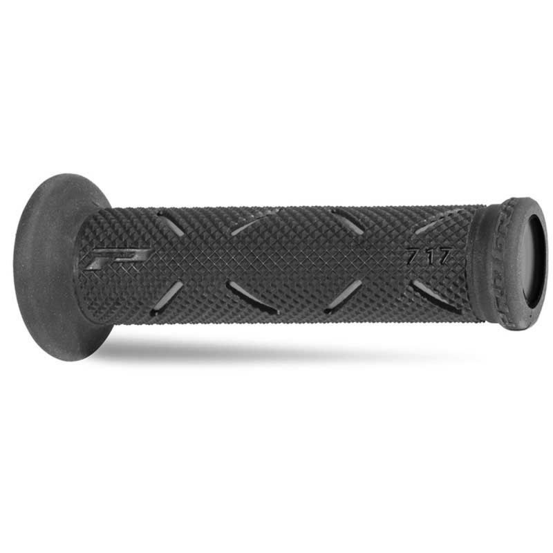 PROGRIP MANETKI PG717 ROAD (22+25MM, DŁ.122MM) KOLOR CZARNY/SZARY (DW