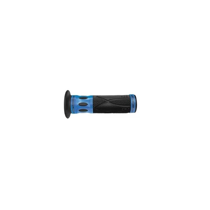 PROGRIP MANETKI PG728 ROAD ALU (22+25MM, DŁ.122MM) KOLOR NIEBIESKI (J