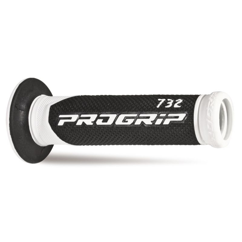 PROGRIP MANETKI PG732 ROAD (22+25MM, DŁ.125MM) KOLOR BIAŁY/CZARNY (D