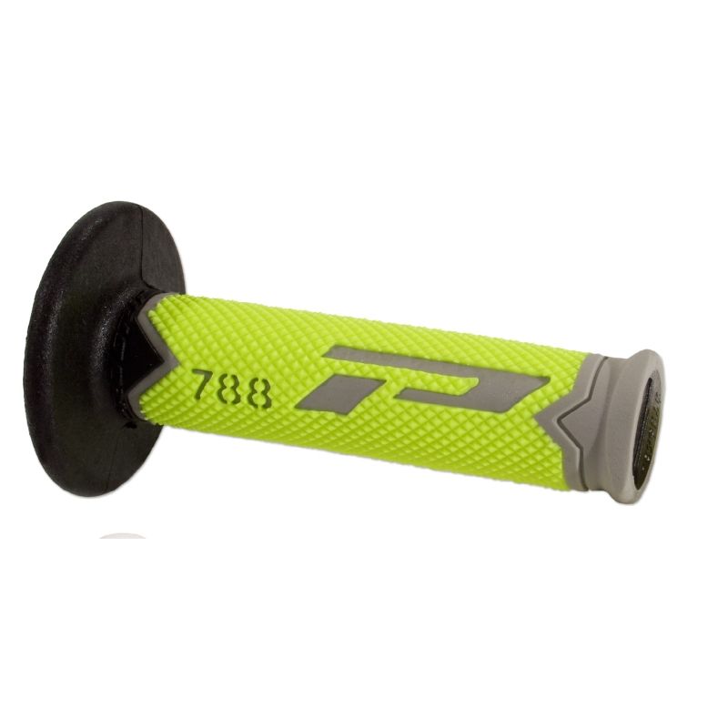 PROGRIP MANETKI PG788 OFF ROAD (22+25MM, DŁ.115MM) KOLOR SZARY/ŻÓŁ