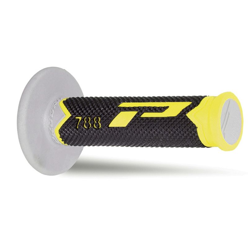 PROGRIP MANETKI PG788 OFF ROAD (22+25MM, DŁ.115MM) KOLOR ŻÓŁTY/SZA