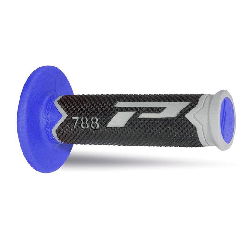 PROGRIP MANETKI PG788 OFF ROAD (22+25MM, DŁ.115MM) KOLOR SZARY/NIEBIE