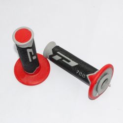 PROGRIP MANETKI PG788 OFF ROAD (22+25MM, DŁ.115MM) KOLOR SZARY/CZERWO