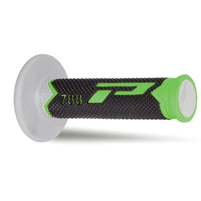 PROGRIP MANETKI PG788 OFF ROAD (22+25MM, DŁ.115MM) KOLOR ZIELONY/SZAR
