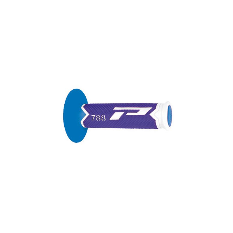 PROGRIP MANETKI PG788 OFF ROAD (22+25MM, DŁ.115MM) KOLOR BIAŁY/NIEBI