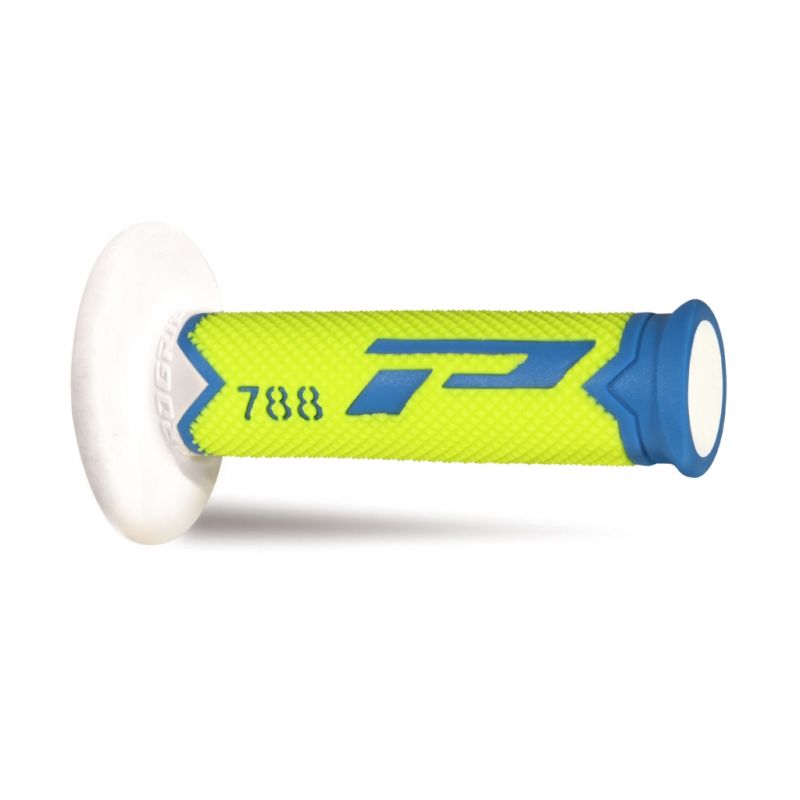 PROGRIP MANETKI PG788 OFF ROAD (22+25MM, DŁ.115MM) KOLOR BIAŁY/NIEBI