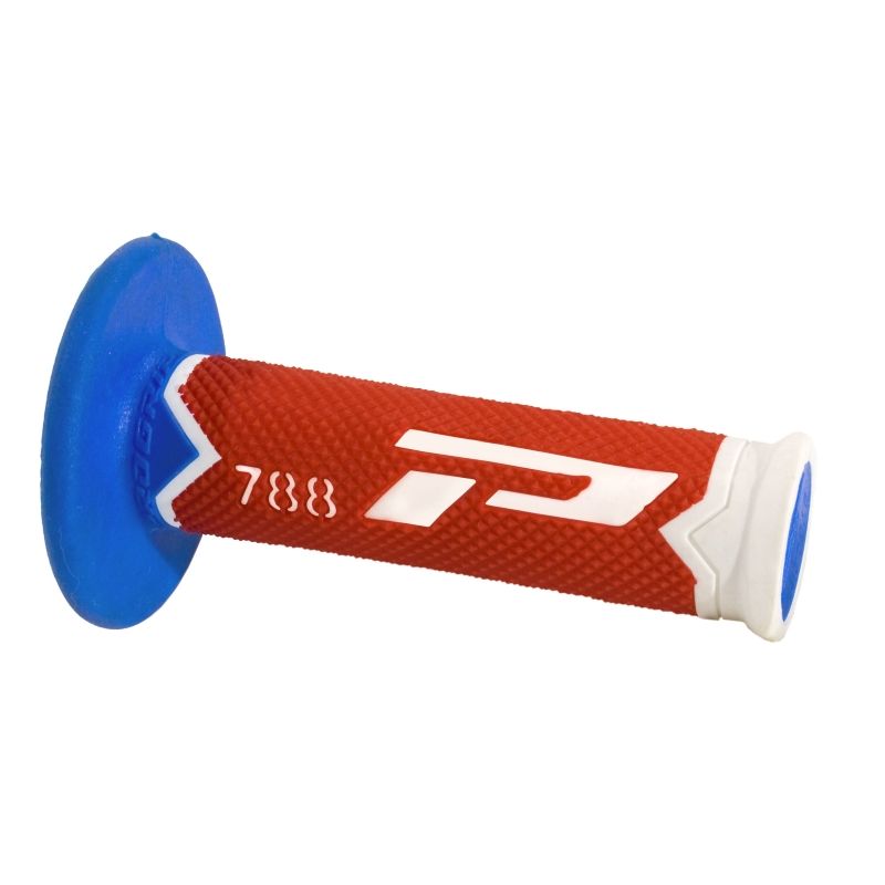 PROGRIP MANETKI PG788 OFF ROAD (22+25MM, DŁ.115MM) KOLOR BIAŁY/CZERW