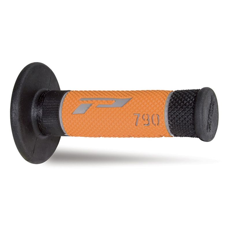 PROGRIP MANETKI PG790 OFF ROAD (22+25MM, DŁ.115MM) KOLOR SZARY/CZARNY