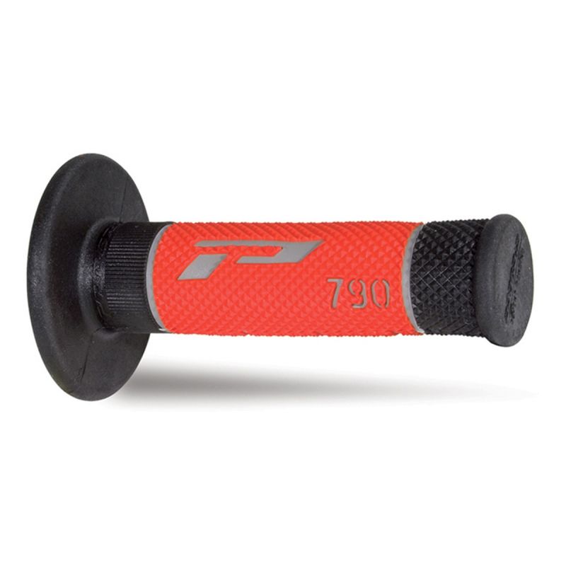 PROGRIP MANETKI PG790 OFF ROAD (22+25MM, DŁ.115MM) KOLOR SZARY/CZARNY
