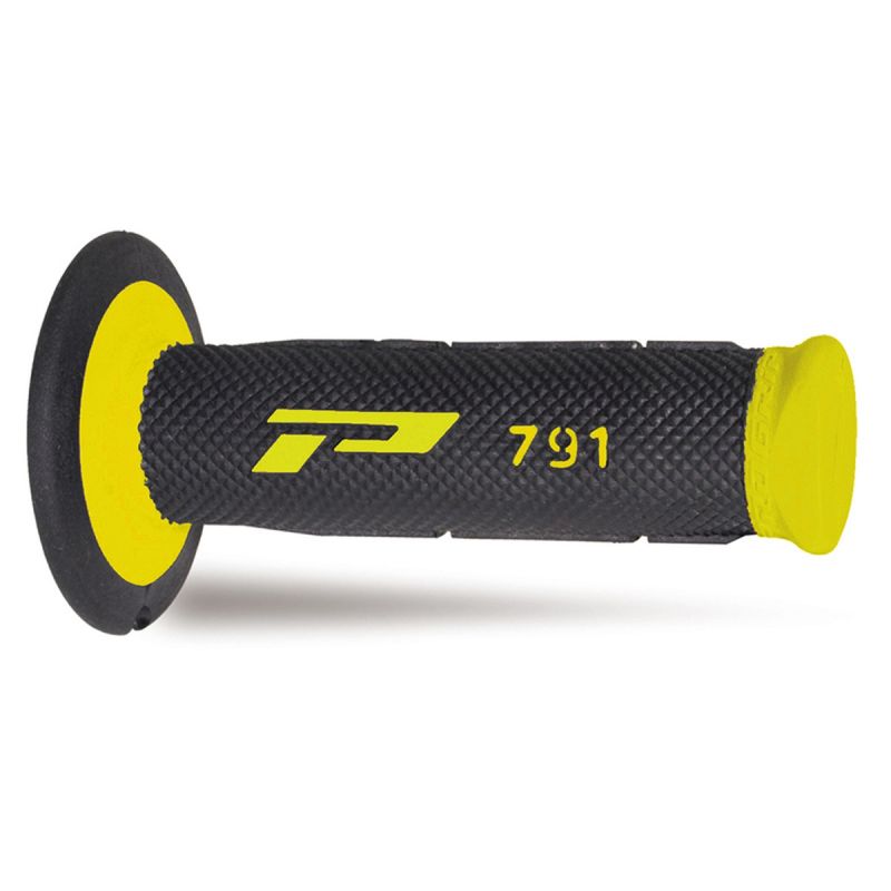 PROGRIP MANETKI PG791 OFF ROAD (22+25MM, DŁ.115MM) KOLOR ŻÓŁTY/CZA