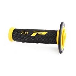 PROGRIP MANETKI PG791 OFF ROAD (22+25MM, DŁ.115MM) KOLOR ŻÓŁTY/CZA