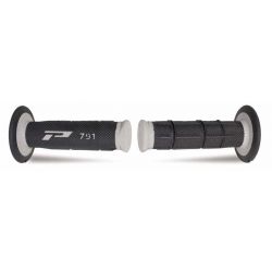 PROGRIP MANETKI PG791 OFF ROAD (22+25MM, DŁ.115MM) KOLOR SZARY/CZARNY