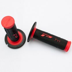 PROGRIP MANETKI PG791 OFF ROAD (22+25MM, DŁ.115MM) KOLOR CZERWONY/CZA