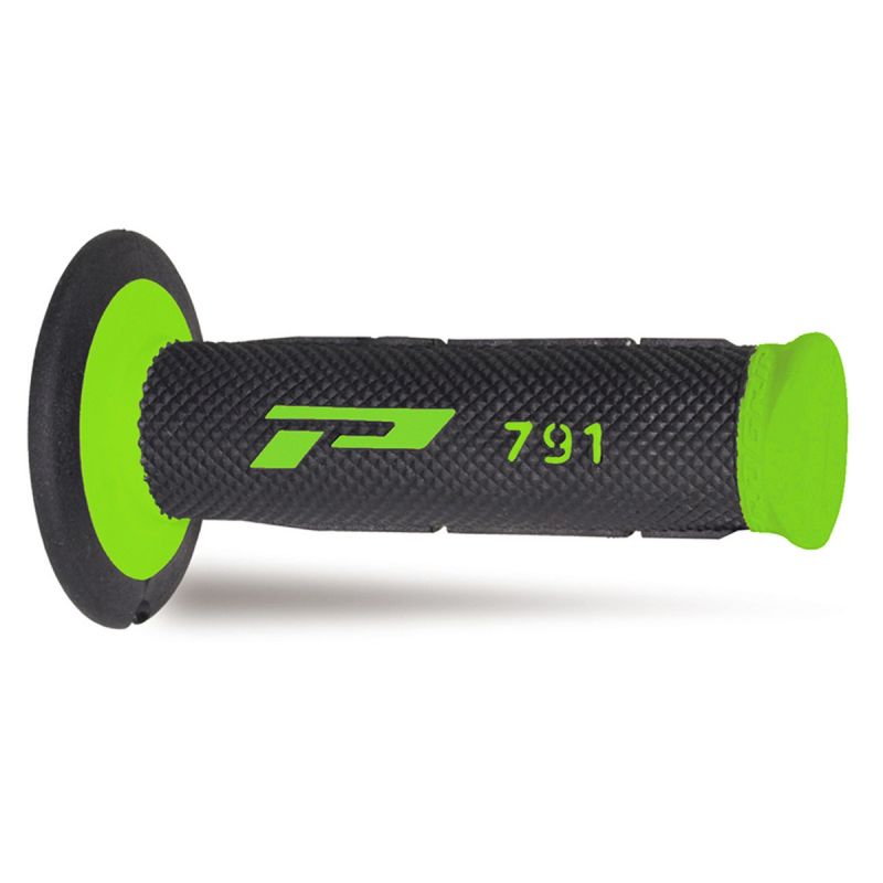 PROGRIP MANETKI PG791 OFF ROAD (22+25MM, DŁ.115MM) KOLOR ZIELONY/CZAR