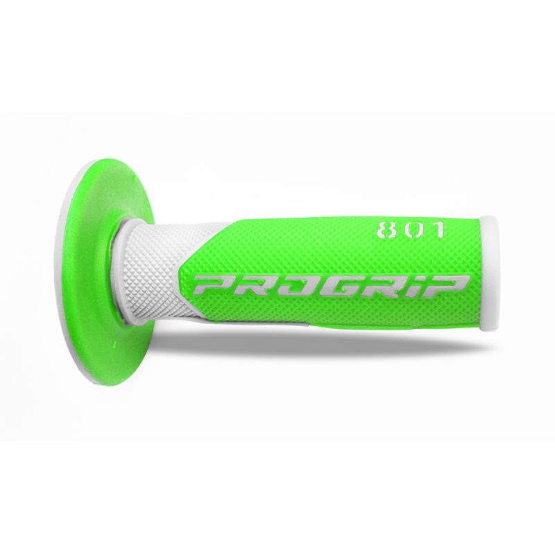 PROGRIP MANETKI PG801 OFF ROAD (22+25MM, DŁ.115MM) KOLOR BIAŁY/ZIELO