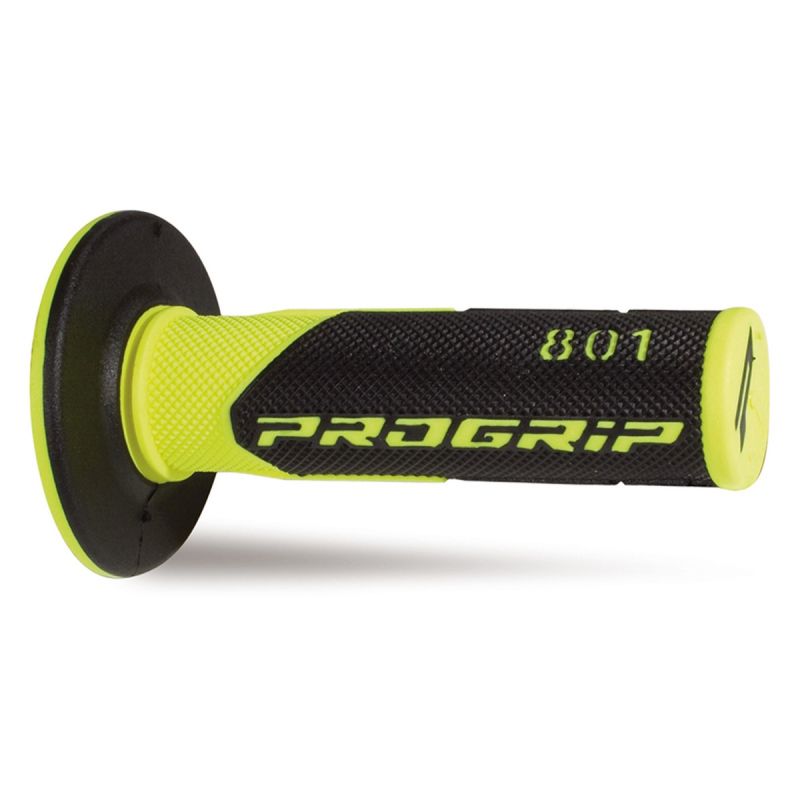 PROGRIP MANETKI PG801 OFF ROAD (22+25MM, DŁ.115MM) KOLOR ŻÓŁTY FLU
