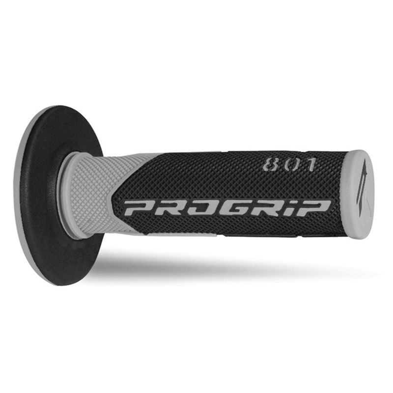 PROGRIP MANETKI PG801 OFF ROAD (22+25MM, DŁ.115MM) KOLOR SZARY/CZARNY